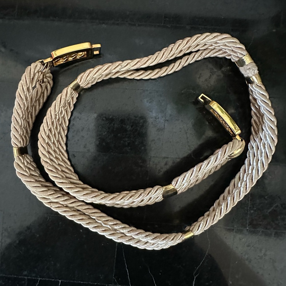 ❌SOLD Italian Rope Sash Belt - Picture 11 of 11